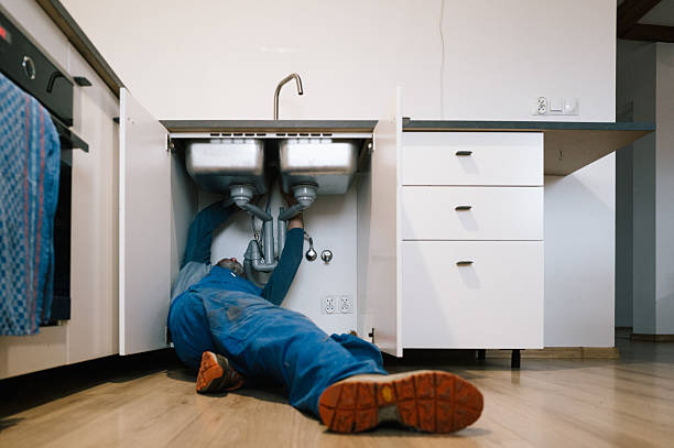 Professional Drain Cleaning technician working in Mercersburg, PA